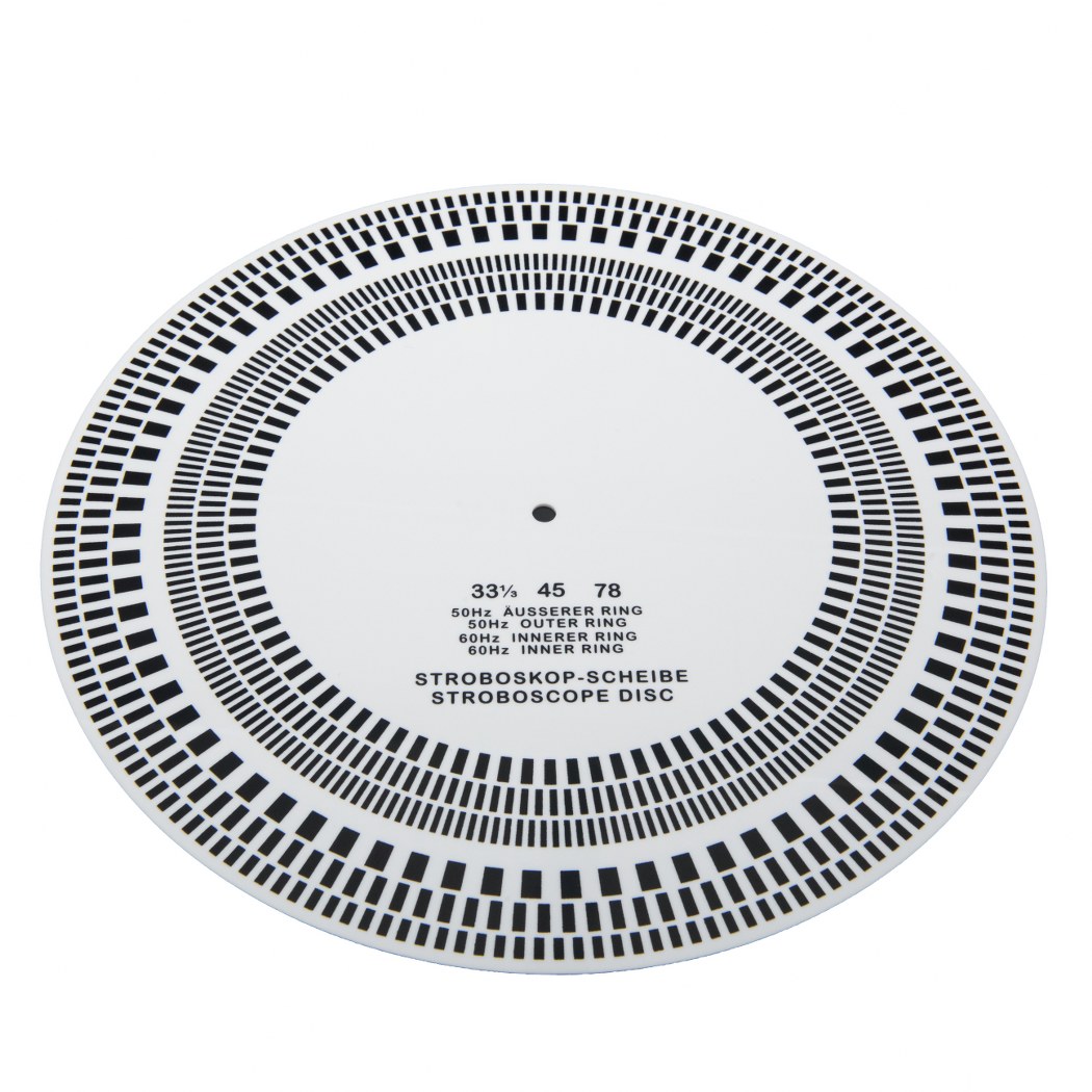 Analogue Studio Stroboscope Speed Disc and Alignment Gauge (RC110